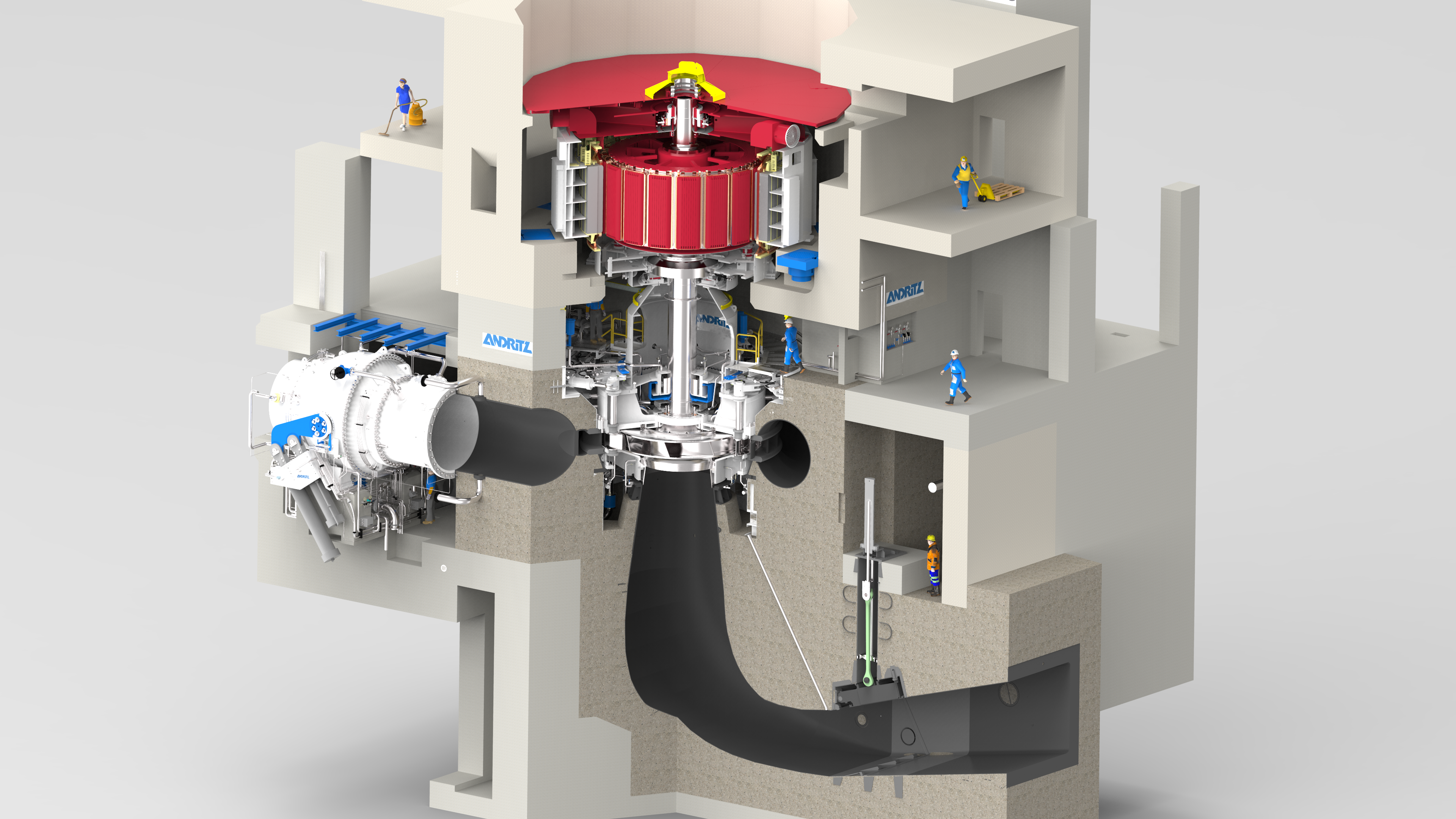 ANDRITZ to supply four 350-MW pump-turbine units to China