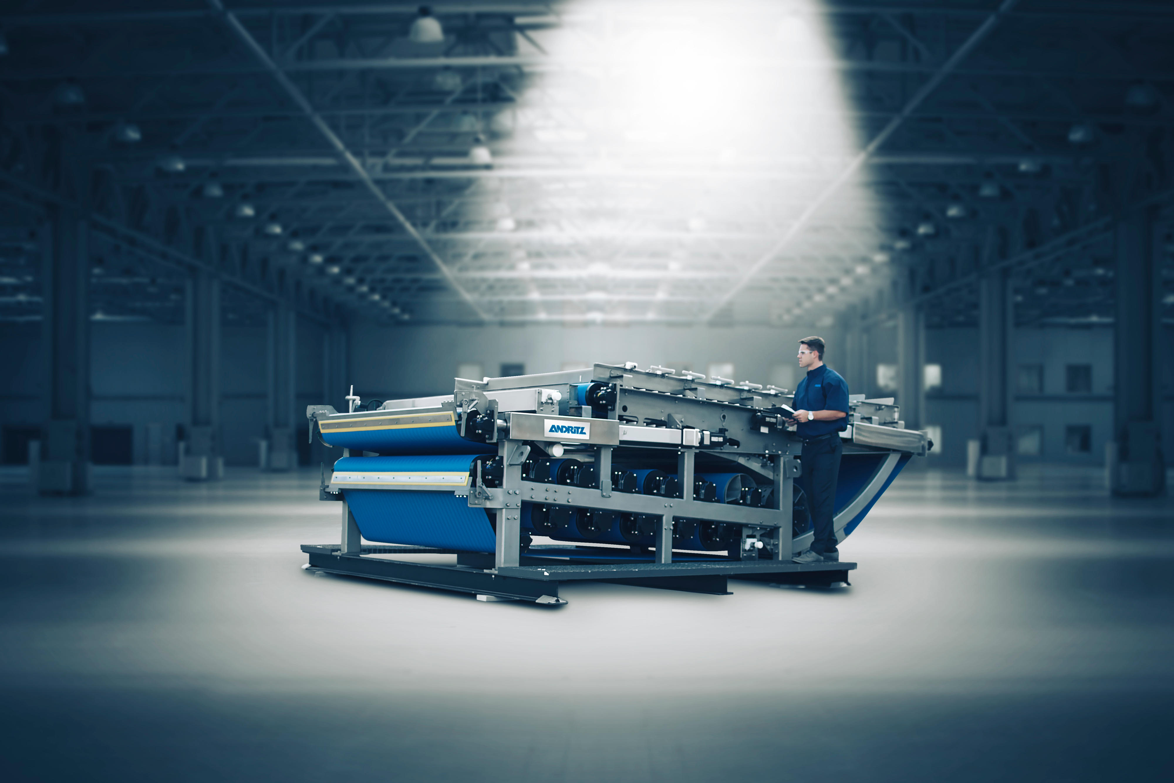 ANDRITZ presents new belt press range for the environment industry