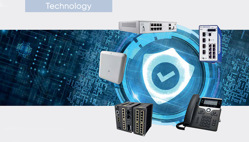 Hynet, © putilov_denis - stock.adobe.com, Cisco and Hirschmann/Belden Hynet