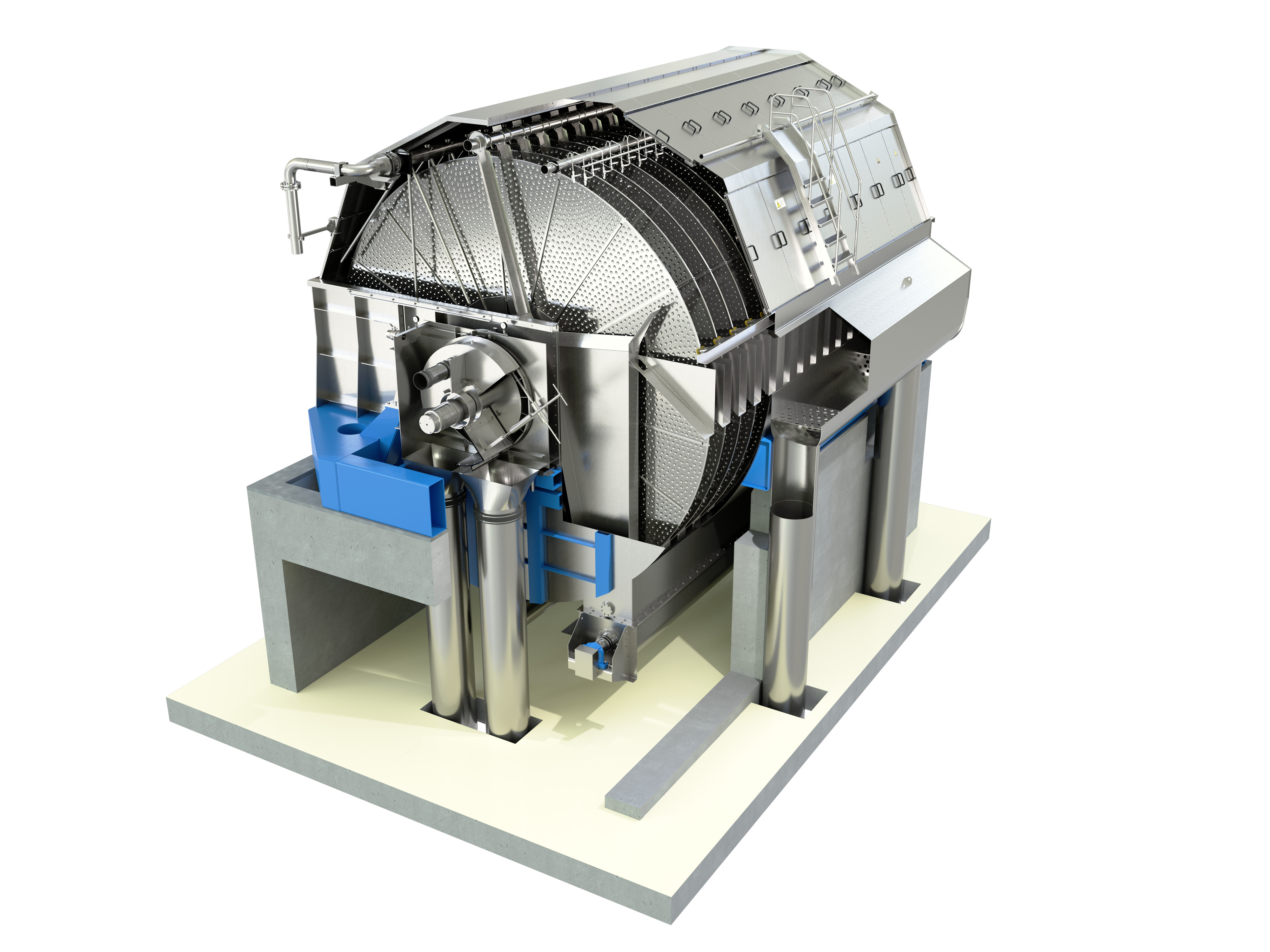 提高性能和可靠性 PrimeFilter D 多盘浓缩机