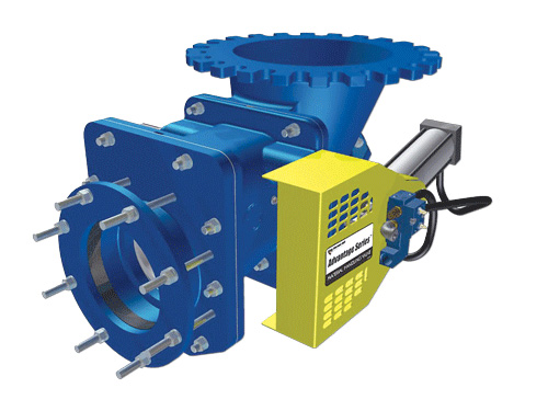 Advantage Series 8 and 12 in. material handling valve