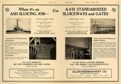 allen-sherman-hoff-ash-handling history