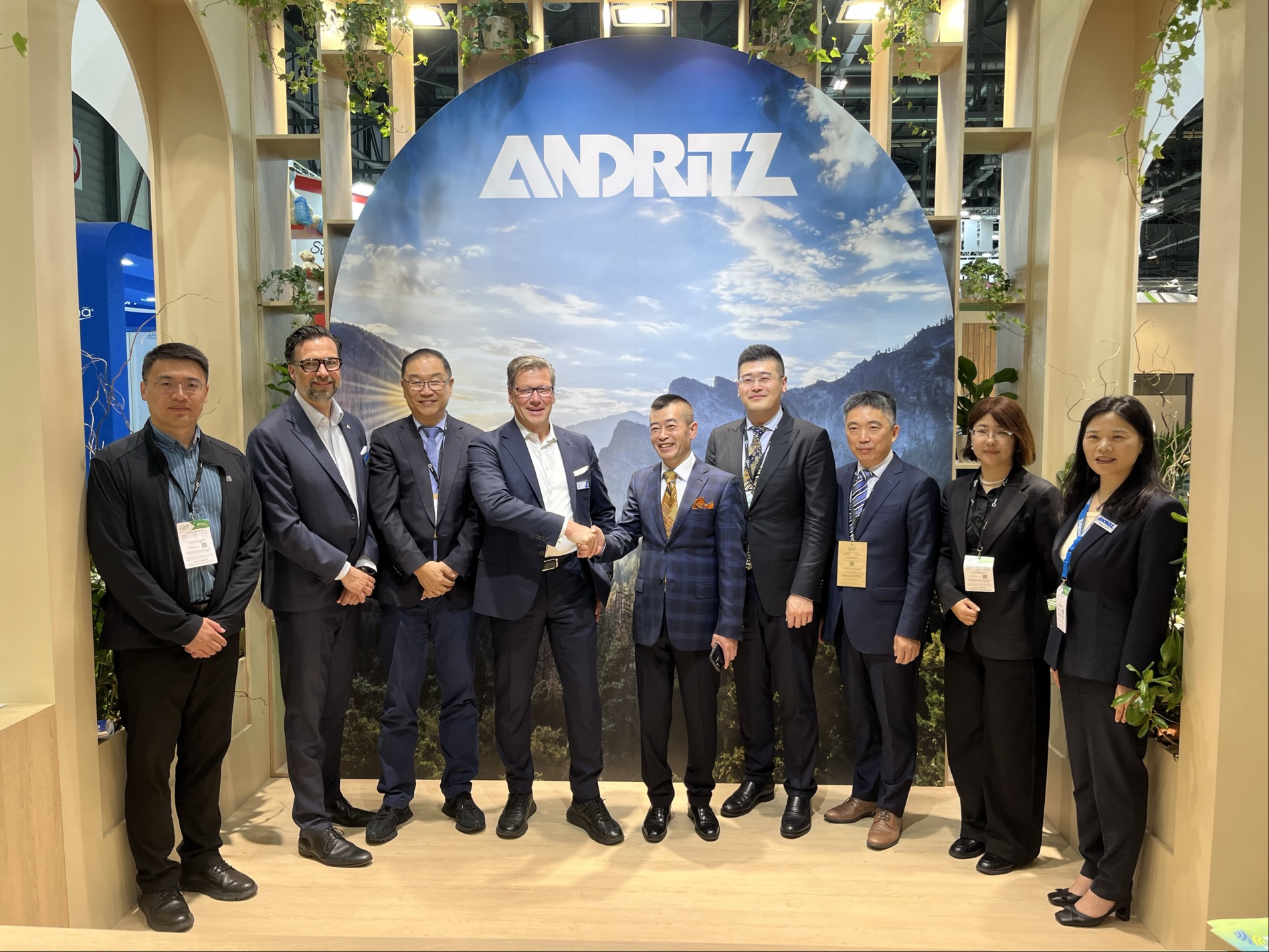 ANDRITZ Wetlace flushable wipes line image