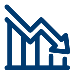 Icon-Graph - down-150