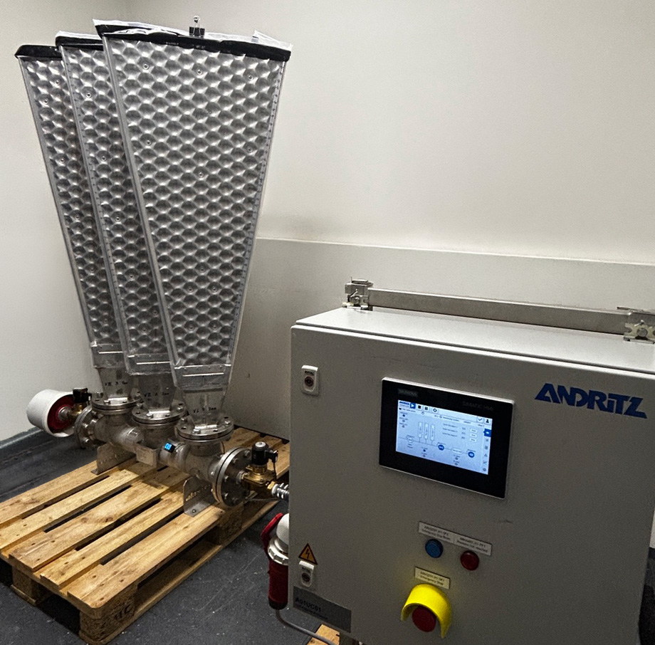“Breathing test” to simulate real-life-operation of disc filter sectors