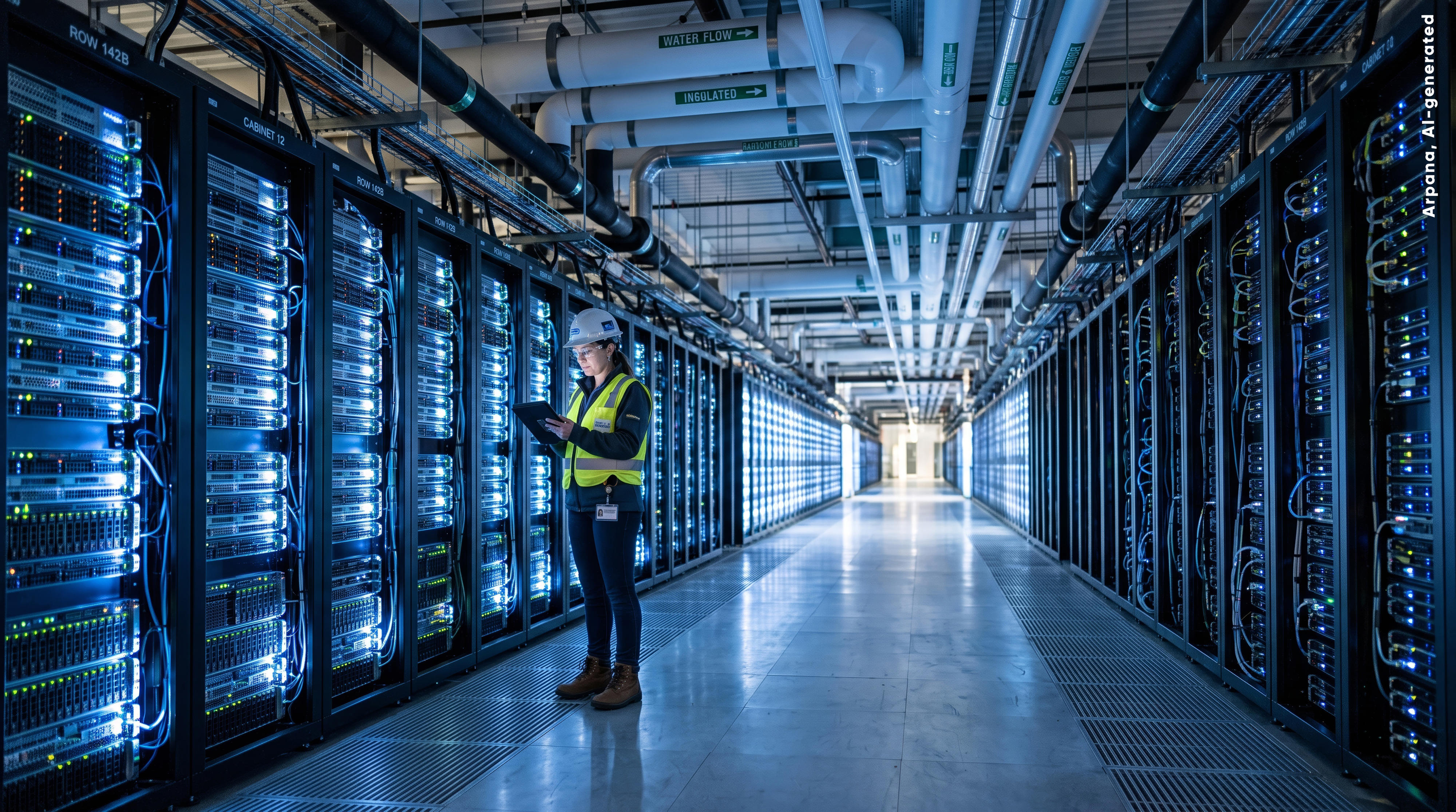 Electrical infrastructure for stable and energy-efficient industrial plant operation
