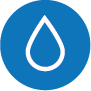 reduction in water usage