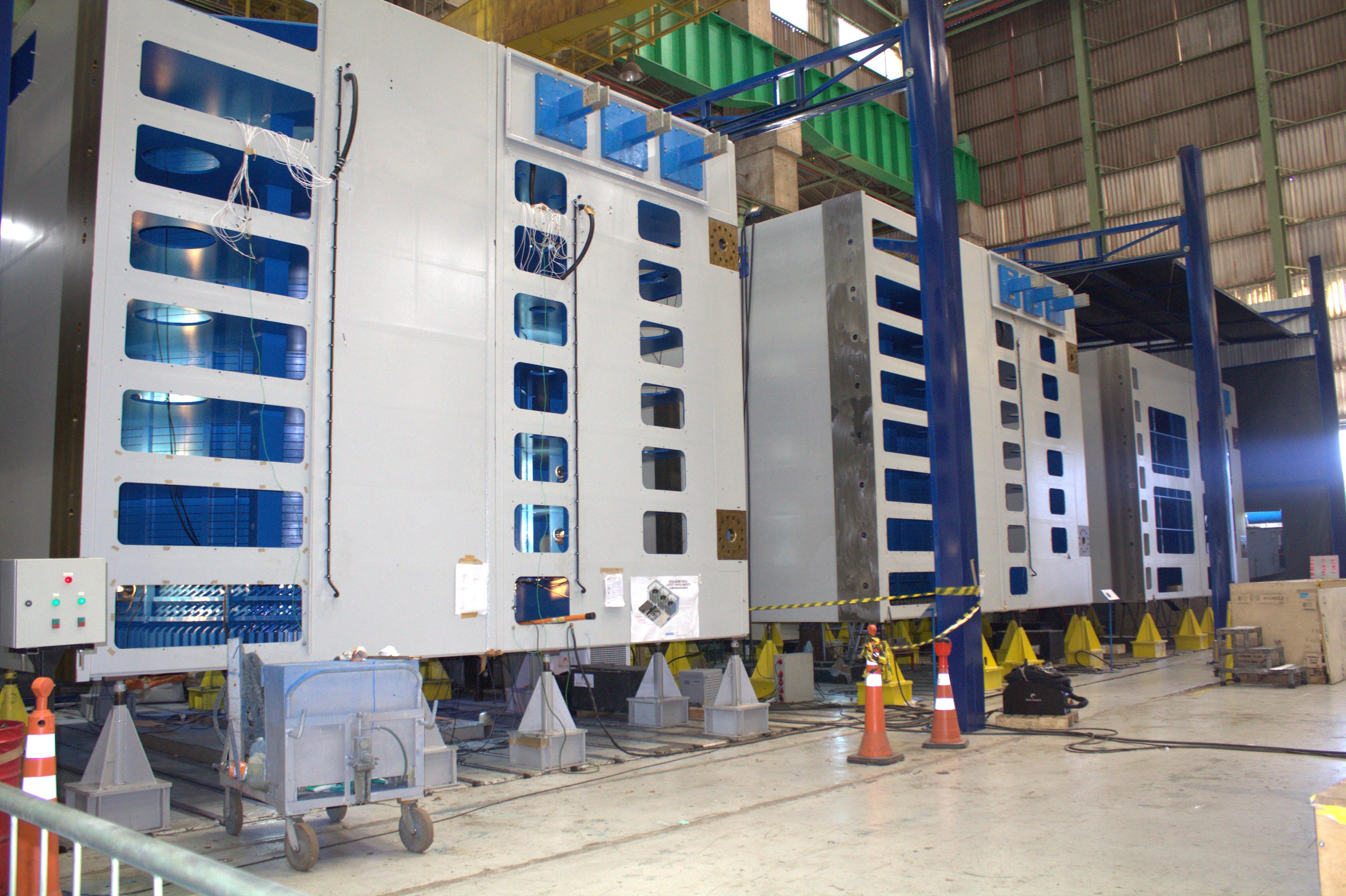 Syncon production line - Workshop Araraquara 