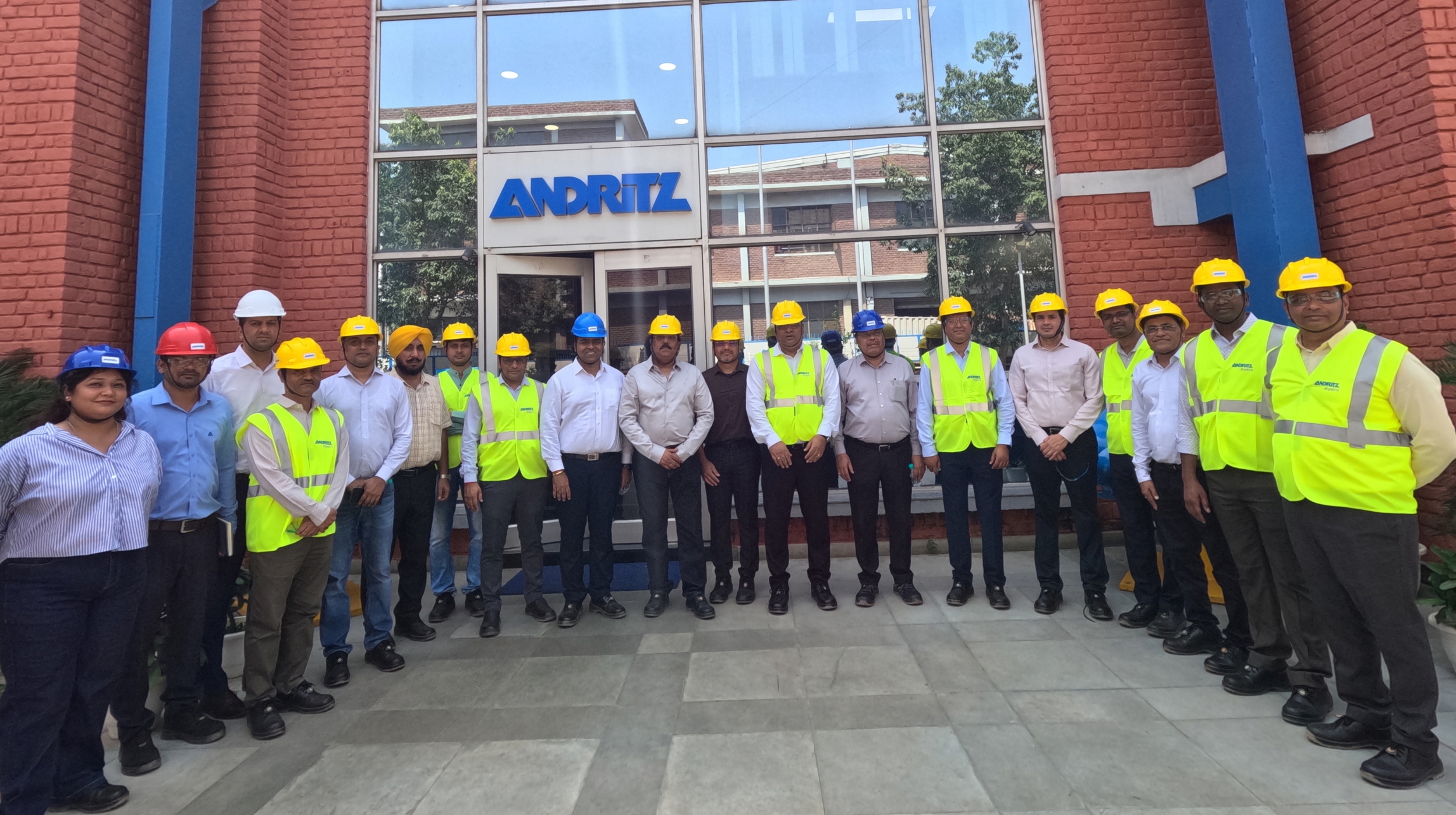 Adani visit prithla factory, India
