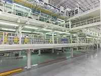 Continuous annealing and processing line for automotive aluminum sheet