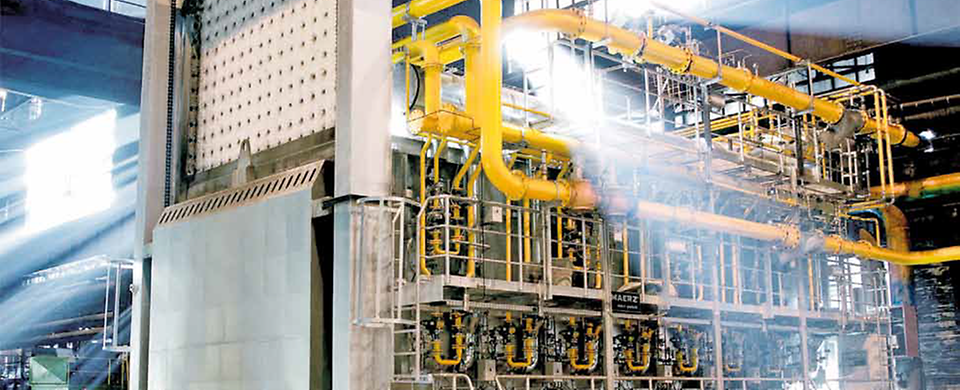 Car bottom forging furnace