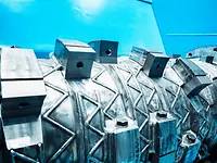 Cutting unit and knives of the ADuro P shredder