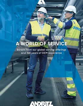 A world of service - benefit from our global service offerings