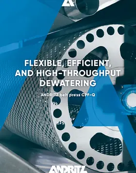 ANDRITZ belt press - Flexible, efficient, and high-throughput dewatering