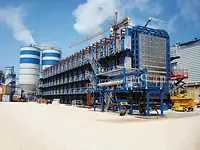 Sheet dryer ready for installation during mill shut-down