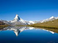 Landscape in the mountains of Switzerland