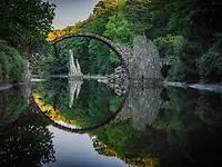 Rakotzbrücke in Kromlau, Germany