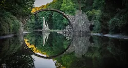 Rakotzbrücke in Kromlau, Germany