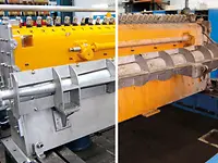 Paper machine headbox before and after reconditioning