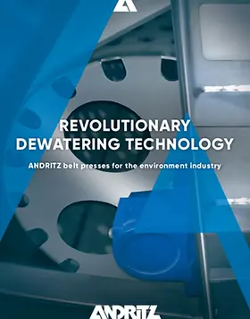 Revolutionary dewatering technology for the environment industry - ANDRITZ belt presses