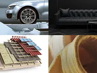 Needlepunch end uses collage