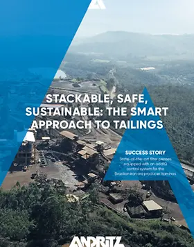 Stackable, safe, sustainable: the smart approach to tailings
