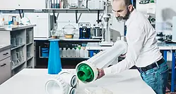 PrimeClean TO in the ANDRITZ laboratory in Graz