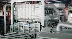 The new chamber furnace from ANDRITZ.