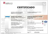 picture_certificate_IMS-9001-2015-andritz-chile_group