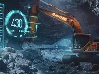 Mining excavator