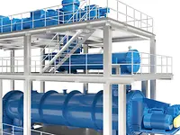 Picture of a horizontal digester