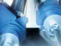 spunlaid calender close up