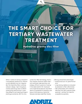 HydraDisc gravity disc filter