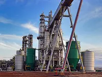 Diamondback chip bins. Klabin S.A., Brazil